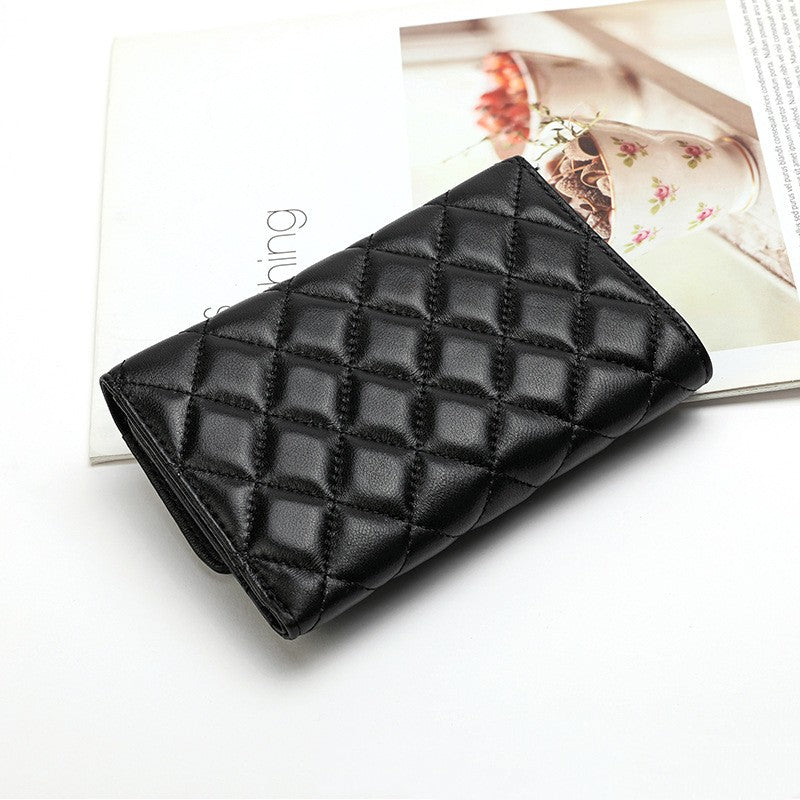 Full Sheepskin Women's Wallet Fashion