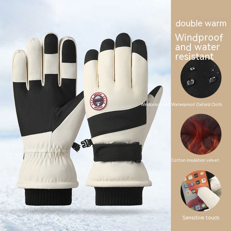 Outdoor Cycling Waterproof Touch Screen Gloves for girls