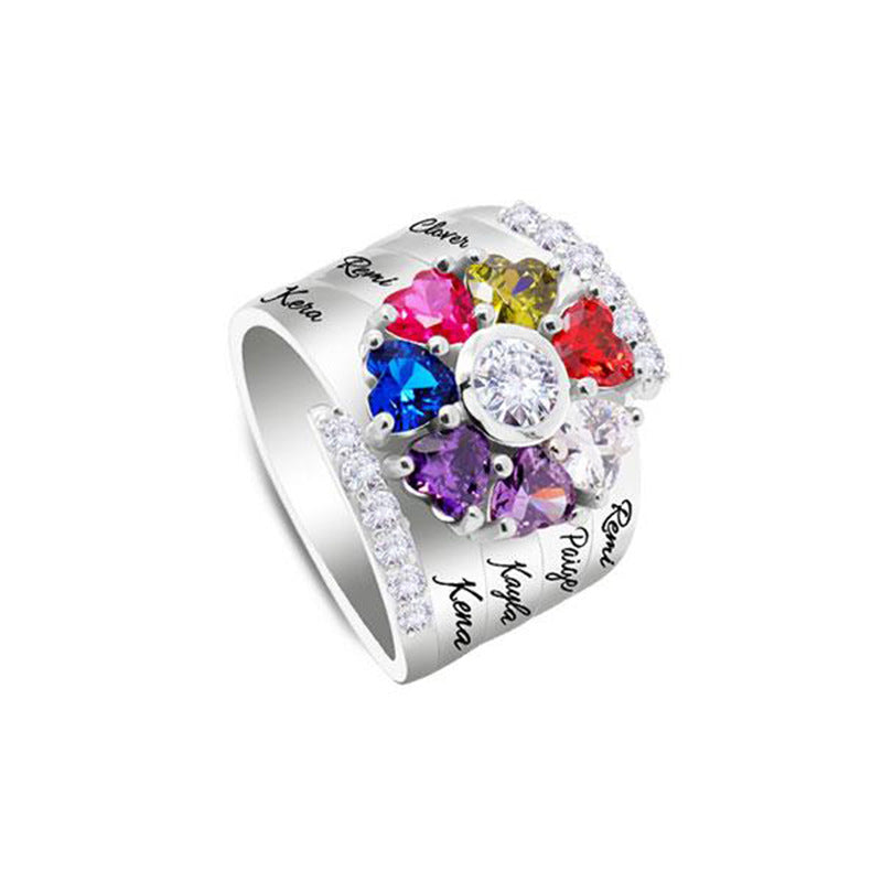 Mother's Day Gift Engraved Ring for women