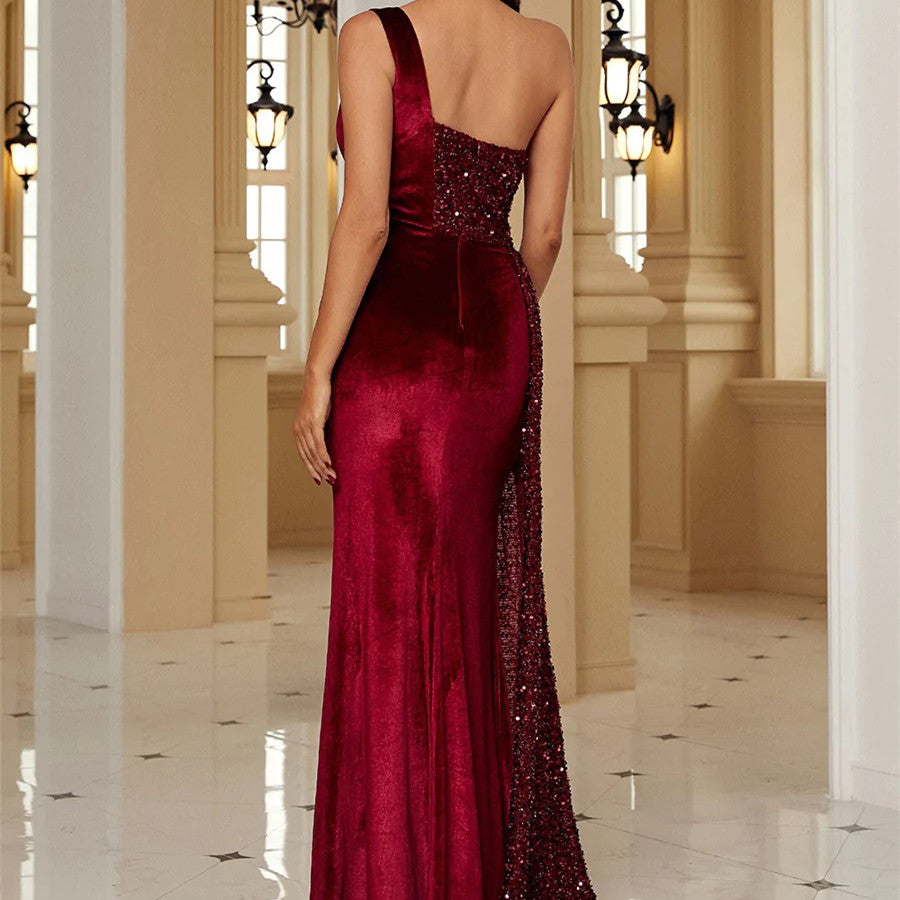 Host Single Strapless Evening Dress for women