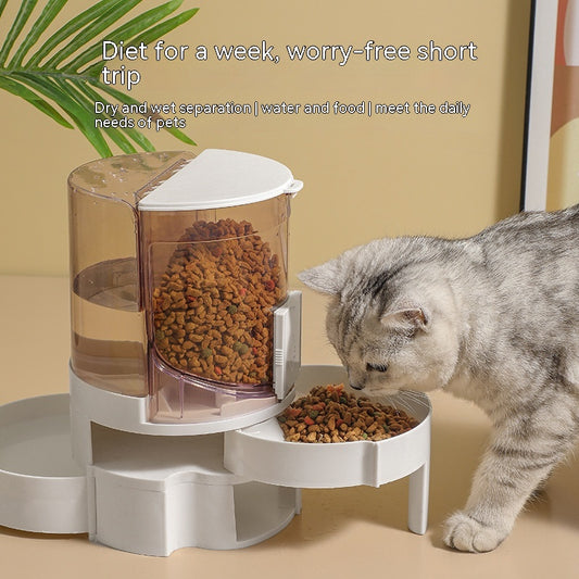 Automatic Water Change Pet Feeder