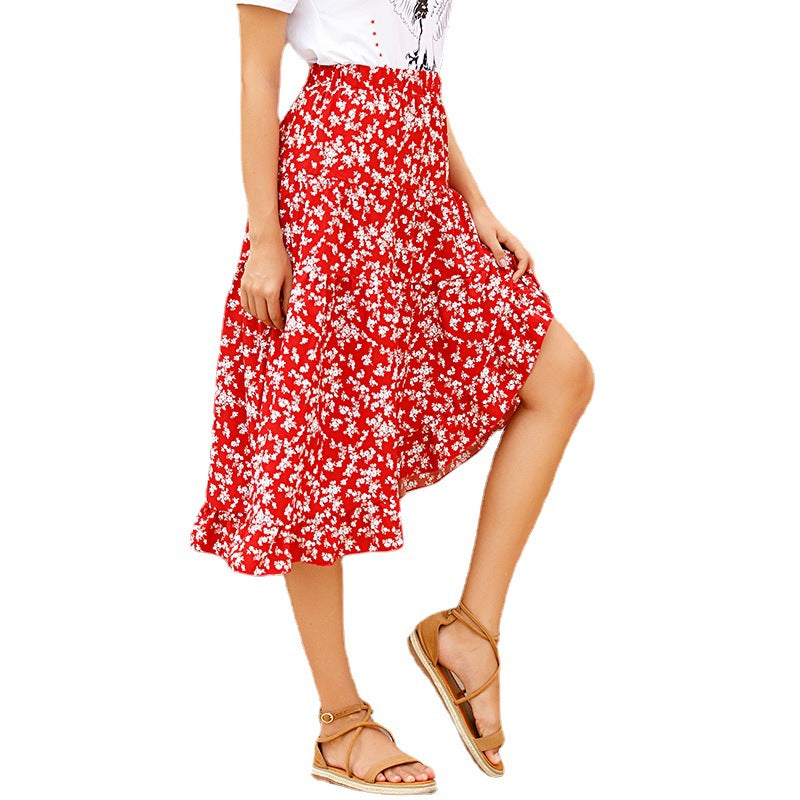 Summer New Pleated Ruffled Skirts For Women