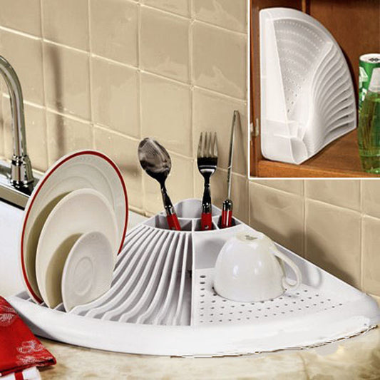 Kitchen Storage Organizer Dish Drainer Drying Rack Kitchen Sink Holder Tray For Plates Bowl Cup Tableware Shelf Basket