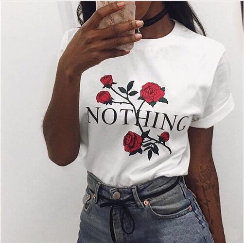 Summer Style Casual Blouse T-Shirts For Women