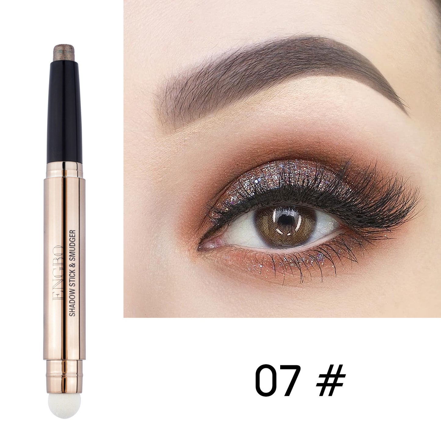 Double-ended Monochrome Non-smudge Eyeshadow Pencil