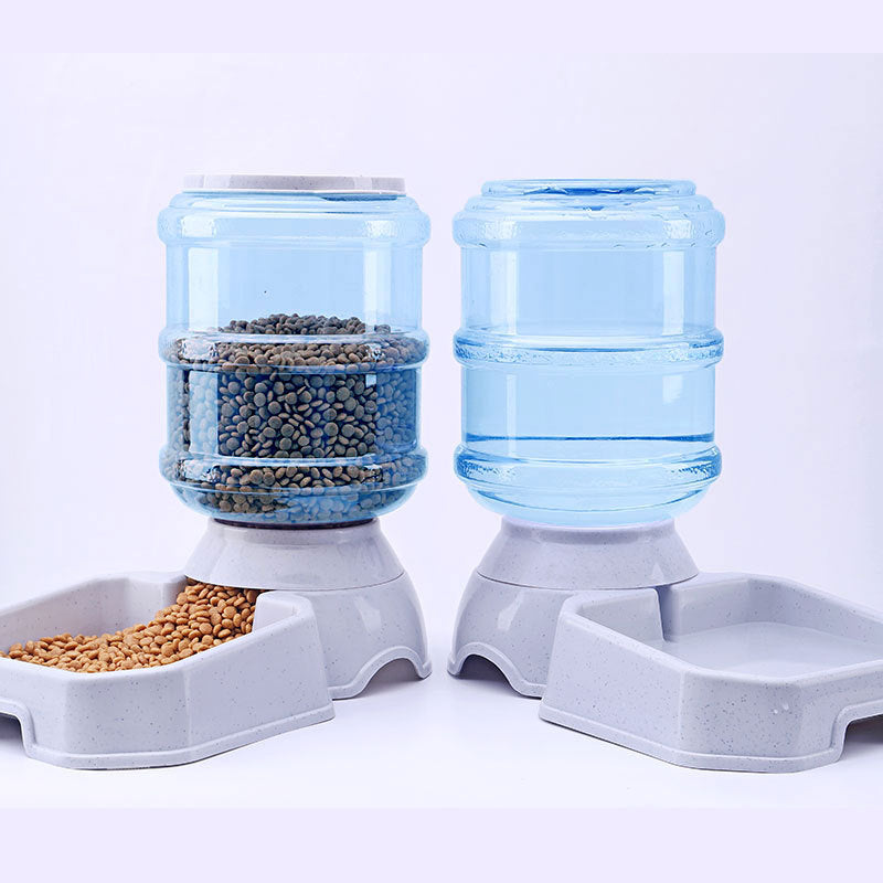 Automatic Pet Feeder Water Fountain