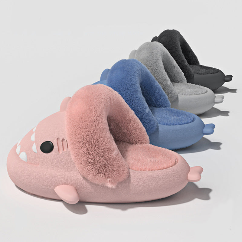 Detachable Warm Fuzzy  Bedroom Slippers for girls