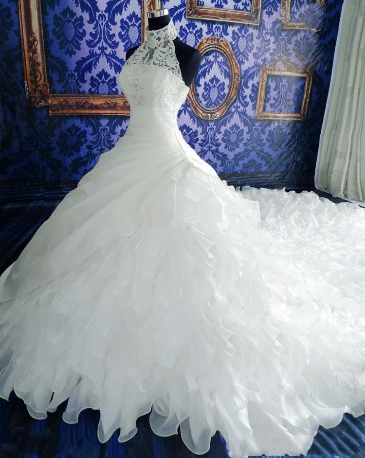 High-end Wedding Dress With Big Tail Wedding Dress for women