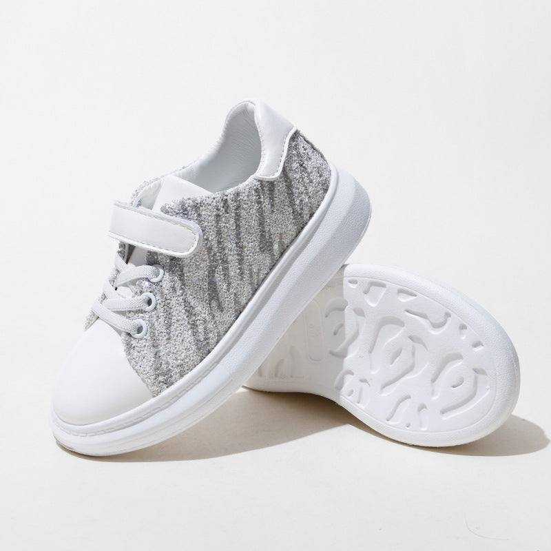 Soft-soled  Sneakers With Velcro for Girl