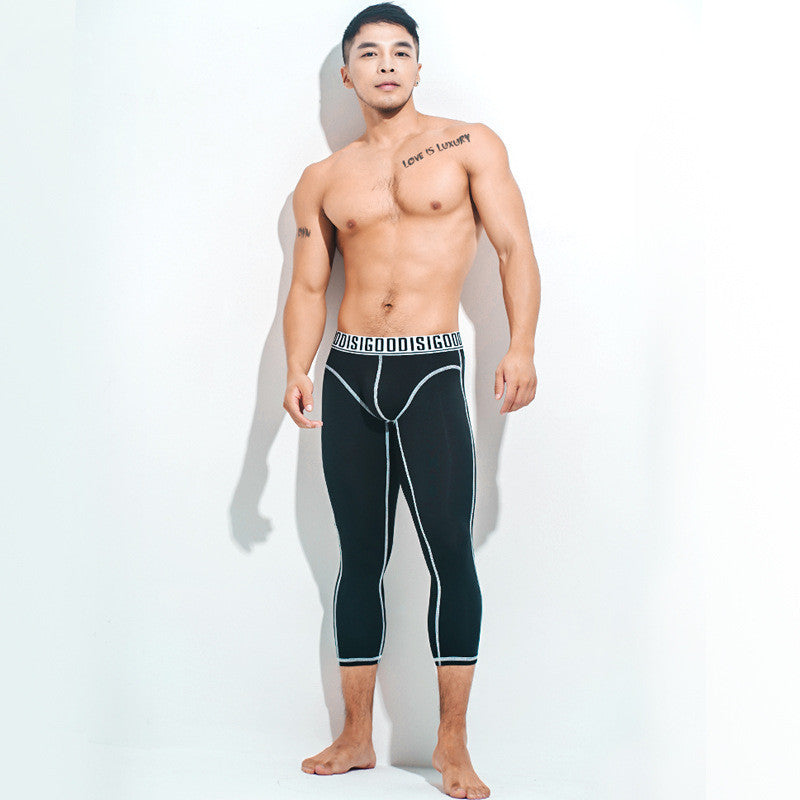 Thin Slim-fit Thermal Cotton Long John For Men