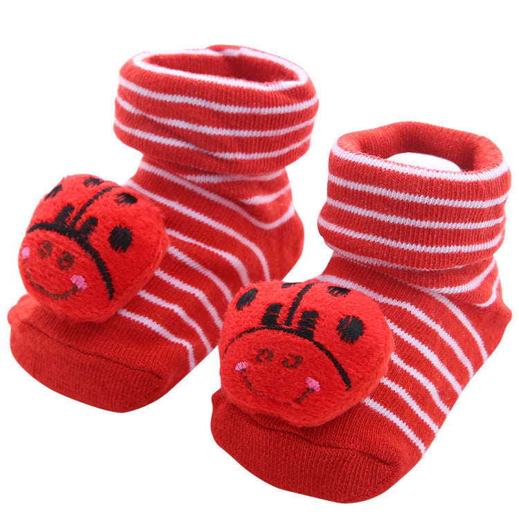 Cartoon Anti-Skid Three-Dimensional Socks for baby