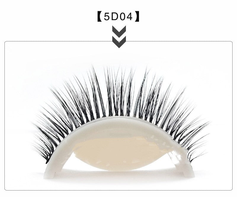 Glue-free Self-adhesive Strip 5d False Eyelashes